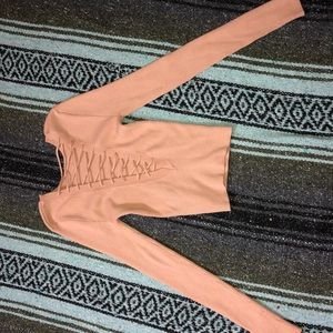 Forever 21 strapped crop